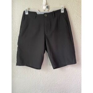 Volcom Surf & Turf Black Shorts Mens 30 4 Way Stretch Casual